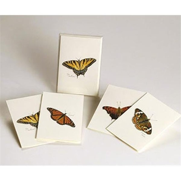 Steven Lewers & Associates Steven M. Lewers & Associates LEWERSNC14 Butterfly Notecard Assortment (2 each of 4 styles) LEWERSNC14